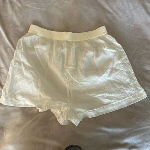 Free People Gauze Boxer Shorts sz L